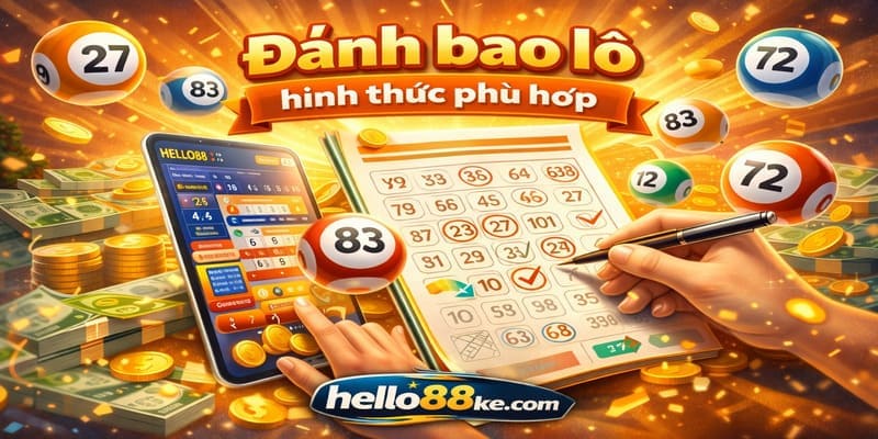 Đánh bao lô hình thức phù hợp