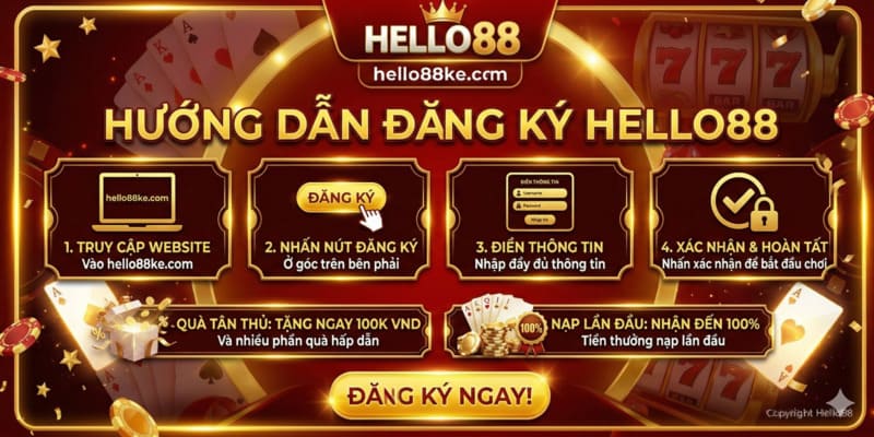 Hướng dẫn đăng ký Hello88