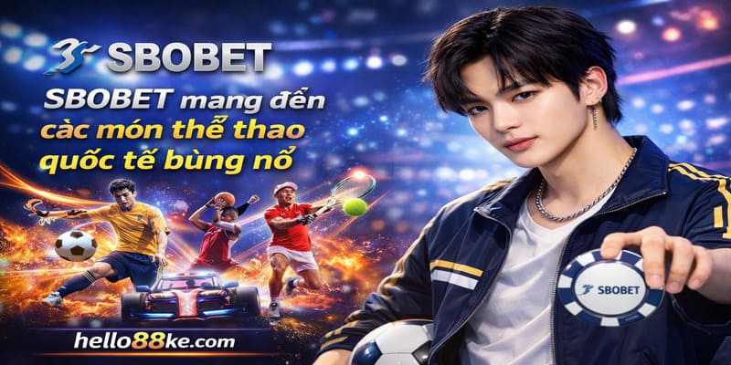 Sbobet mang đến các môn thể thao quốc tế bùng nổ