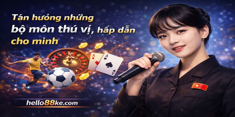 Tận hưởng những bộ môn thú vị, hấp dẫn cho mình